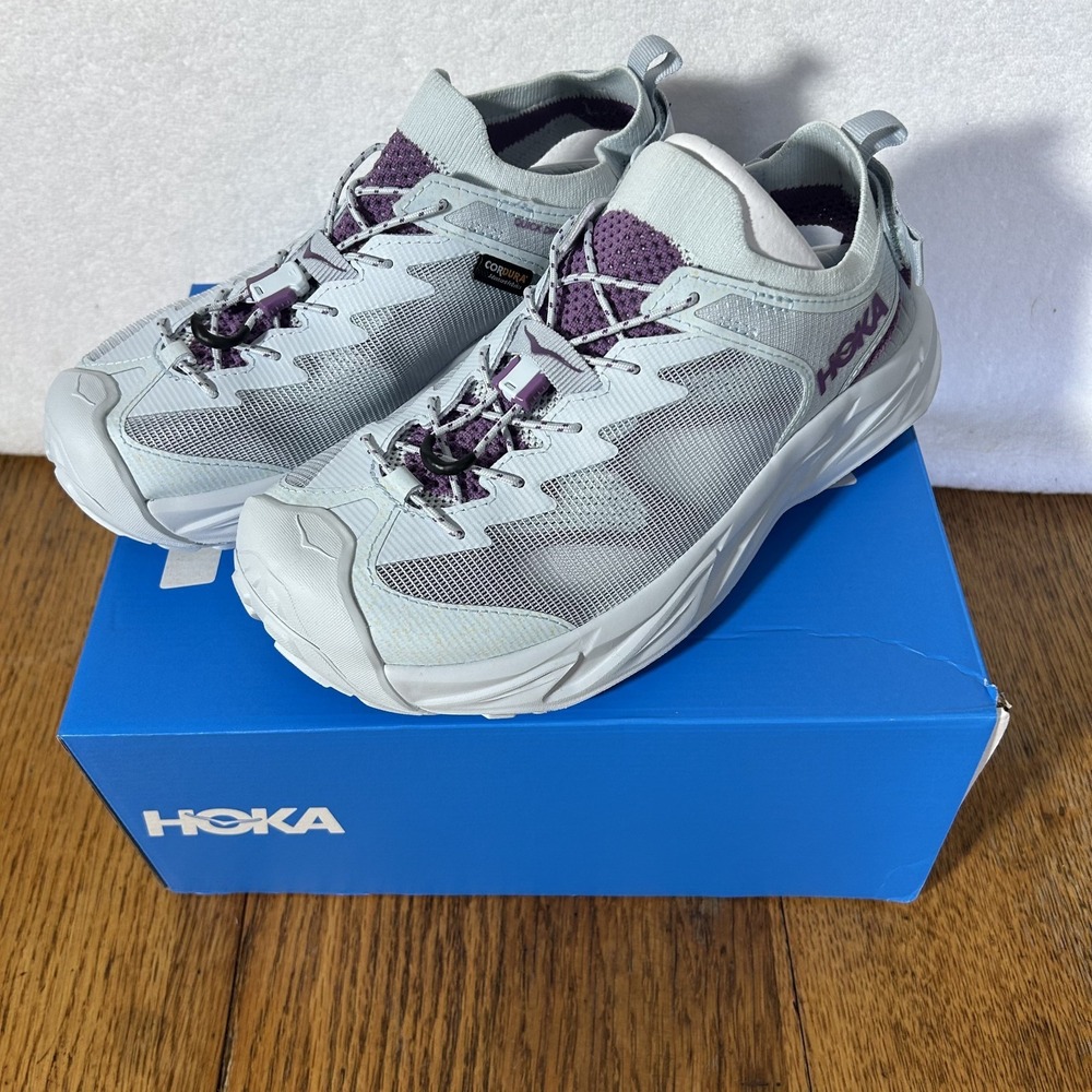 Hoka One One Womens Size 10B Gray Hopara 2 Slip On Athletic Sandals